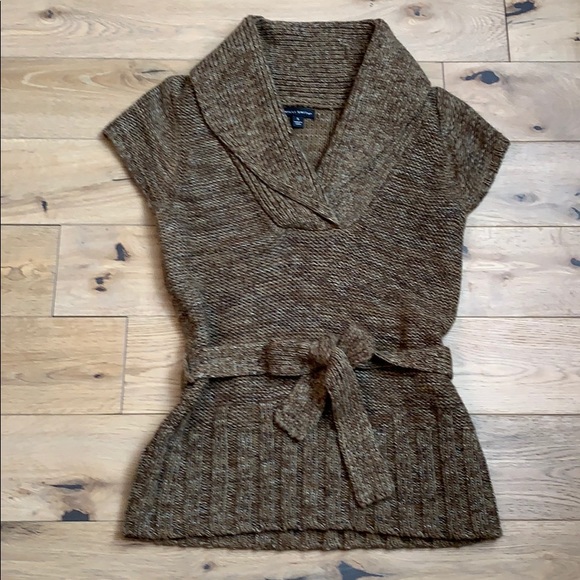 Willie Smith Wool Blend Tie-Front Sweater SZ S - Picture 1 of 8